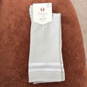 Pure Barre/TAVI Grip Socks-Jess, Medium (8.5-10.5)